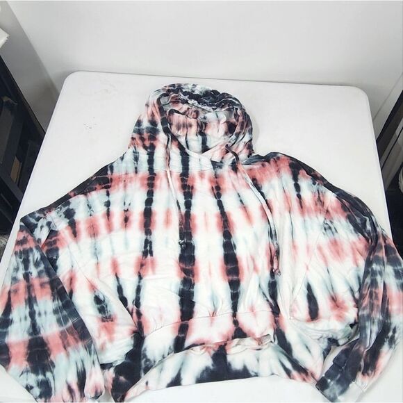 Young Fabulous & Broke YFB Raissa Hoodie Tie Dye Oversized Dolman Sleeve M/L - Picture 4 of 7